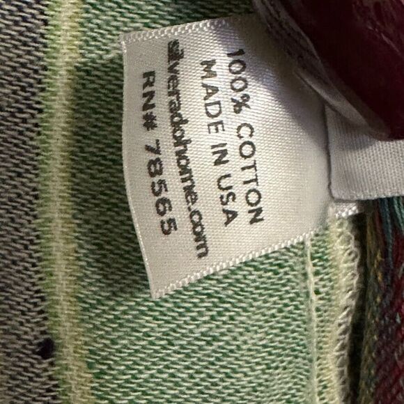 Silverado Aztec Western Open Front Cardigan Duster Women's XS Green Multi - Picture 6 of 7